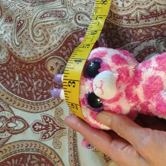TY Beanie Boo Twigs the Pink Giraffe - Picture 11 of 13